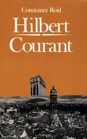 Cover of: Hilbert-Courant