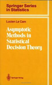 Cover of: Asymptotic methods in statistical decision theory