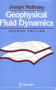 Cover of: Geophysical Fluid Dynamics by Joseph Pedlosky