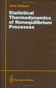 Cover of: Statistical thermodynamics of nonequilibrium processes