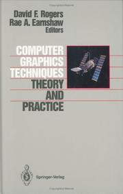 Cover of: Computer graphics techniques by David F. Rogers, Rae A. Earnshaw, editors.