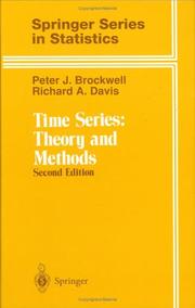 Cover of: Time Series: Theory and Methods (Springer Series in Statistics)