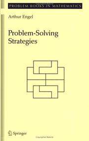 Cover of: Problem-solving strategies