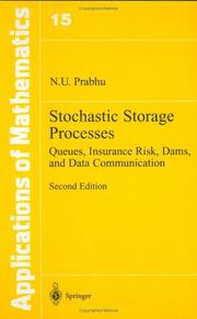 Cover of: Stochastic storage processes: queues, insurance risk, dams, and data communication