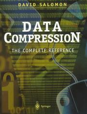 Cover of: Data compression | D. Salomon