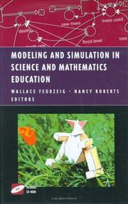 Cover of: Modeling and simulation in science and mathematics education