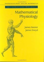 Cover of: Mathematical physiology