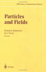 Cover of: Particles and fields