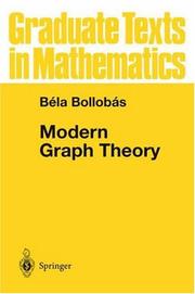 Cover of: Modern Graph Theory | Bela Bollobas