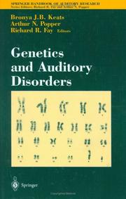 Cover of: Genetics and Auditory Disorders