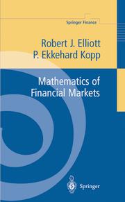 Cover of: Mathematics of financial markets