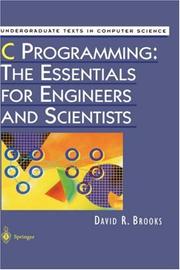 Cover of: C Programming: The Essentials for Engineers and Scientists (Undergraduate Texts in Computer Science)