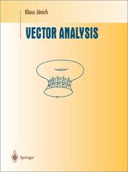 Cover of: Vector Analysis