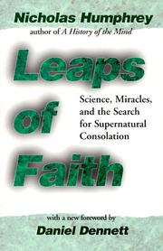 Cover of: Leaps of faith by Nicholas Humphrey