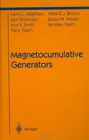 Magnetocumulative generators by Larry L. Altgilbers