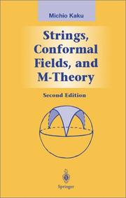 Cover of: Strings, conformal fields, and M-theory