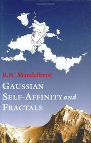 Gaussian self-affinity and fractals by Benoît B. Mandelbrot