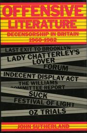 Offensive literature