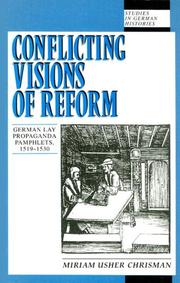 Cover of: Conflicting Visions of Reform by Miriam Usher Chrisman, Miriam Usher Chrisman