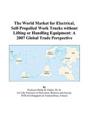 The World Market for Electrical, Self-Propelled Work Trucks without Lifting or Handling Equipment