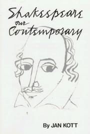 Cover of: Shakespeare Our Contemporary by Jan Kott