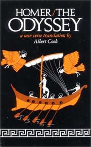 Cover of: The Odyssey: A New Verse Translation, Backgrounds by Όμηρος, Albert Spaulding Cook