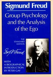 Cover of: Group psychology and the analysis of the ego