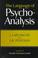 Cover of: The language of psycho-analysis