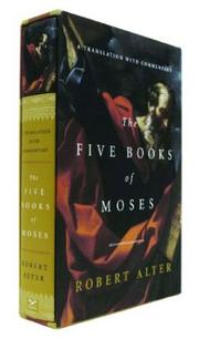 Cover of: The Five Books of Moses by Robert Alter