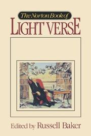 Cover of: Norton Book of Light Verse