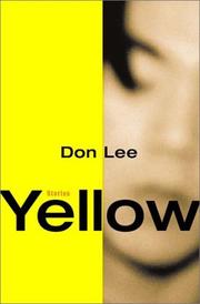 Cover of: Yellow by Lee, Don