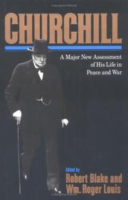 Cover of: Churchill by edited by Robert Blake and Wm. Roger Louis.