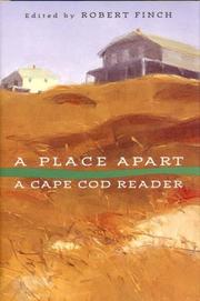 Cover of: A Place apart by edited by Robert Finch.