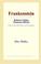 Cover of: Frankenstein (Webster's Italian Thesaurus Edition)