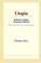 Cover of: Utopia (Webster's Italian Thesaurus Edition)