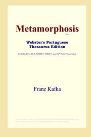Cover of: Metamorphosis (Webster