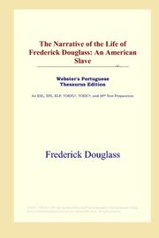 Cover of: The Narrative of the Life of Frederick Douglass by Frederick Douglass