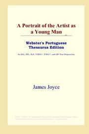 Cover of: A Portrait of the Artist as a Young Man (Webster's Portuguese Thesaurus Edition) by James Joyce