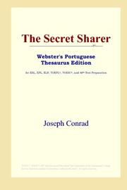 Cover of: The Secret Sharer (Webster's Portuguese Thesaurus Edition) by Joseph Conrad