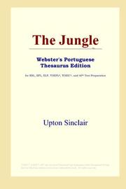 Cover of: The Jungle (Webster's Portuguese Thesaurus Edition) by Upton Sinclair