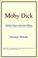 Cover of: Moby Dick (Webster's Korean Thesaurus Edition)