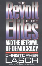 Cover of: The Revolt of the Elites