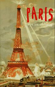 Cover of: Paris in the Late 19th Century