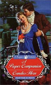Cover of: A Proper Companion by Candice Hern