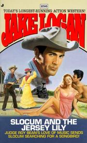 Cover of: Slocum and the Jersey Lily (Slocum Series #250)