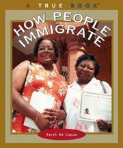 Cover of: How People Immigrate (True Books)