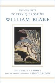 Cover of: The Complete Poetry and Prose of William Blake by William Blake