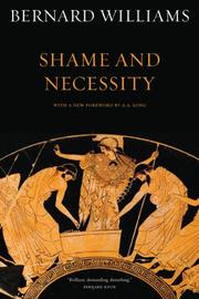 Cover of: Shame and Necessity (Sather Classical Lectures)