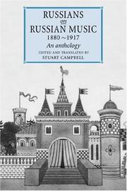 Cover of: Russians on Russian Music, 1880-1917 by Stuart Campbell