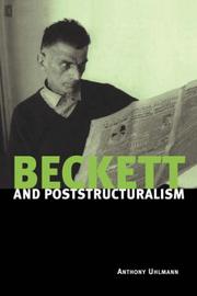 Cover of: Beckett and Poststructuralism